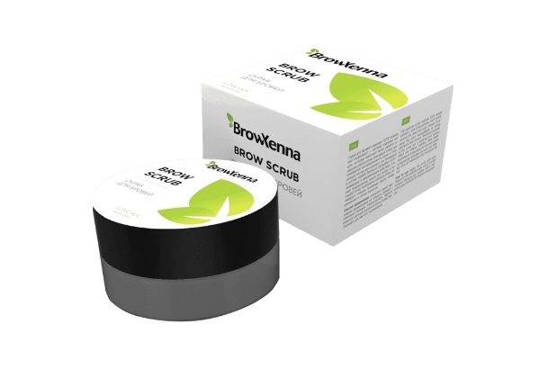 Скраб для бровей, Brow scrub, BrowXenna®