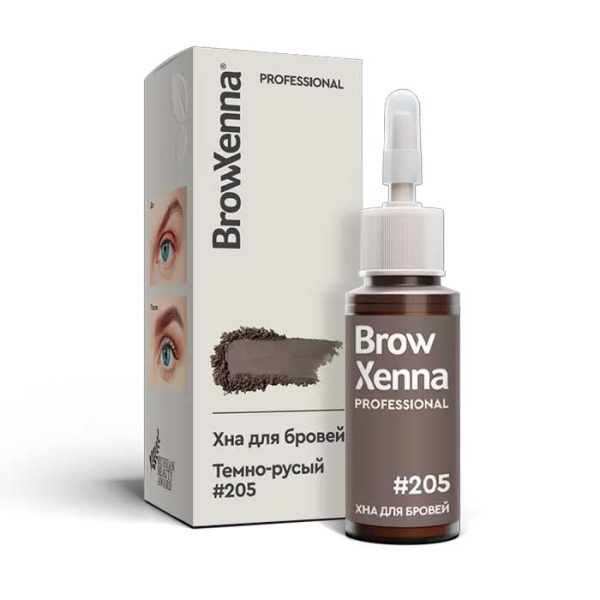 Хна для бровей BrowXenna® Блонд (205 Темно-русый)