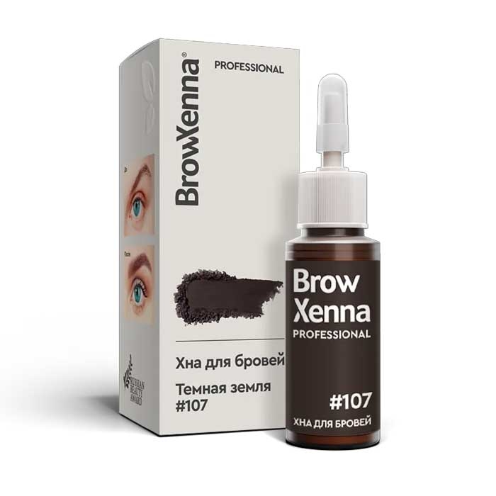Хна для бровей BrowXenna® Шатен (107 Темная земля)