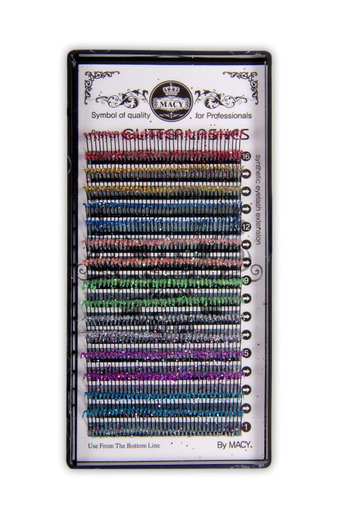Macy Color Glitter Lash D 0,15
