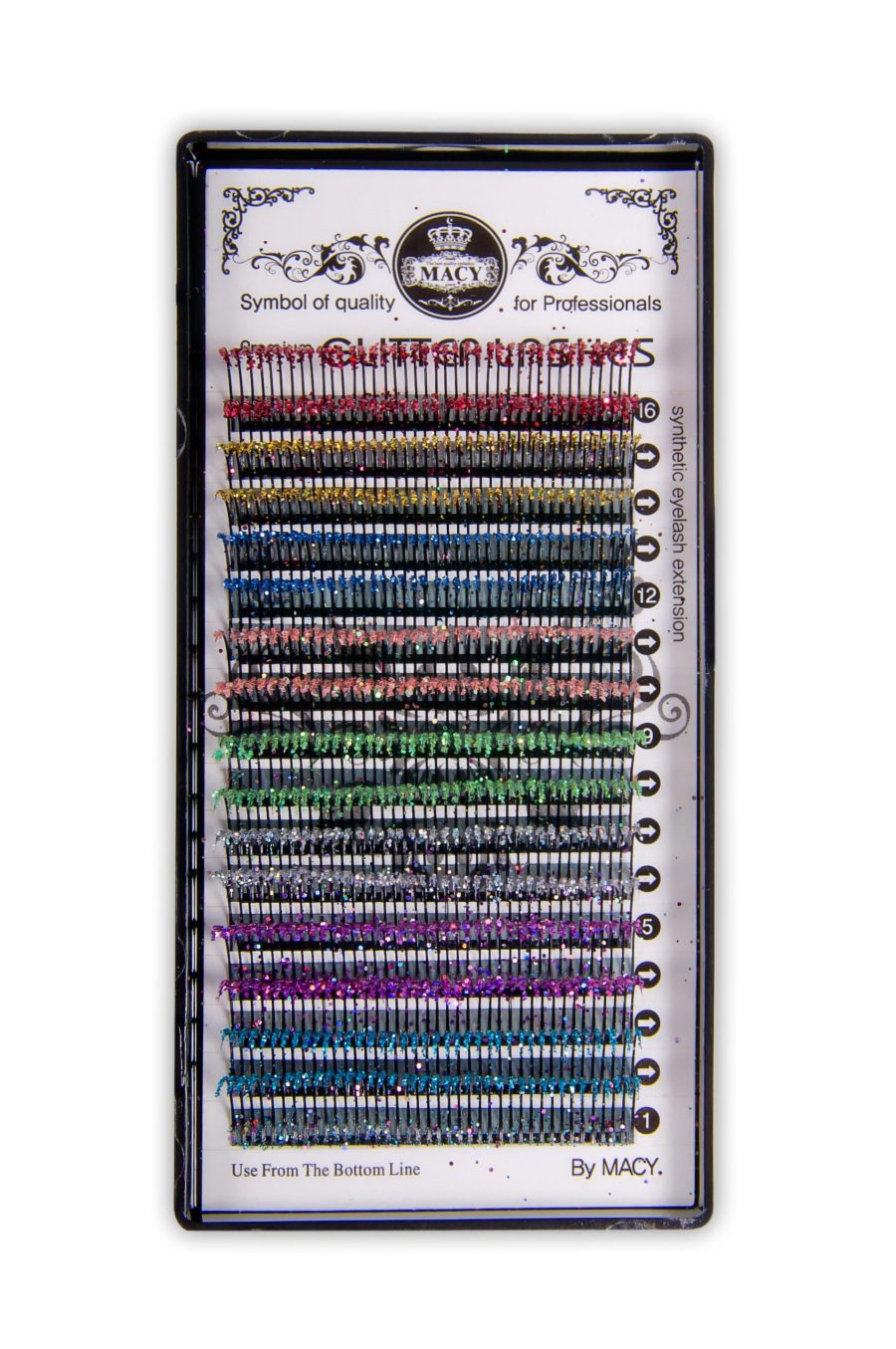 Macy Сolor Glitter Lash D 0,15