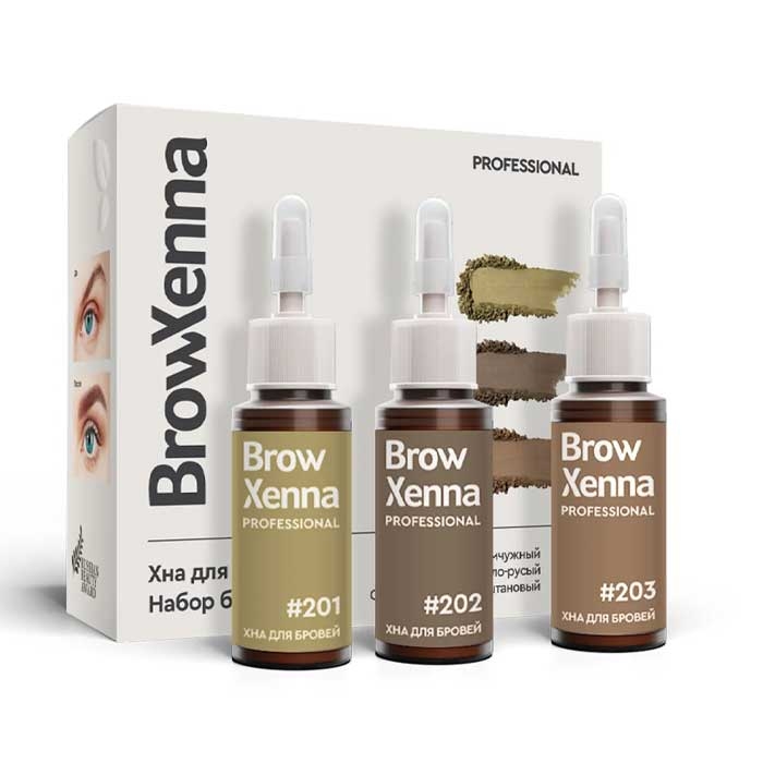 Набор Блонд хна для бровей, BrowXenna®