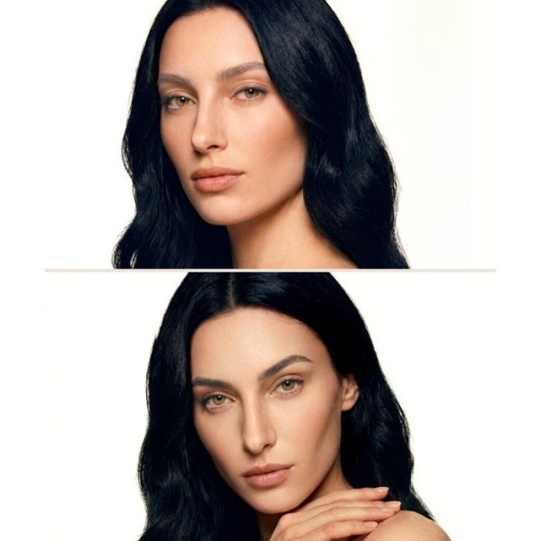 BRONSUN NUDE RANGE Cremă-vopsea pentru sprâncene și gene 2 Negru-albăstrui 15 ml