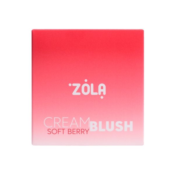 Кремовые румяна Soft Berry ZOLA