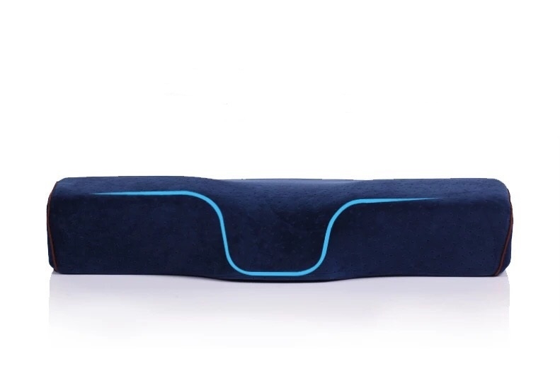 Подушка синяя ортопедическая 60cm