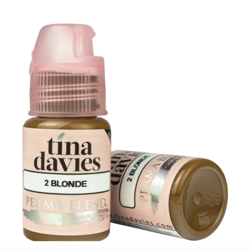 Пигмент для татуажа бровей "Blonde" - Tina Davies Permablend 2