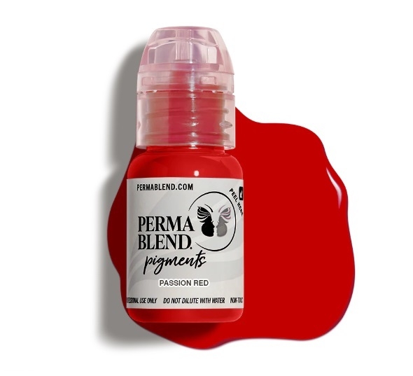 Пигмент для татуажа губ "Passion Red" Permablend