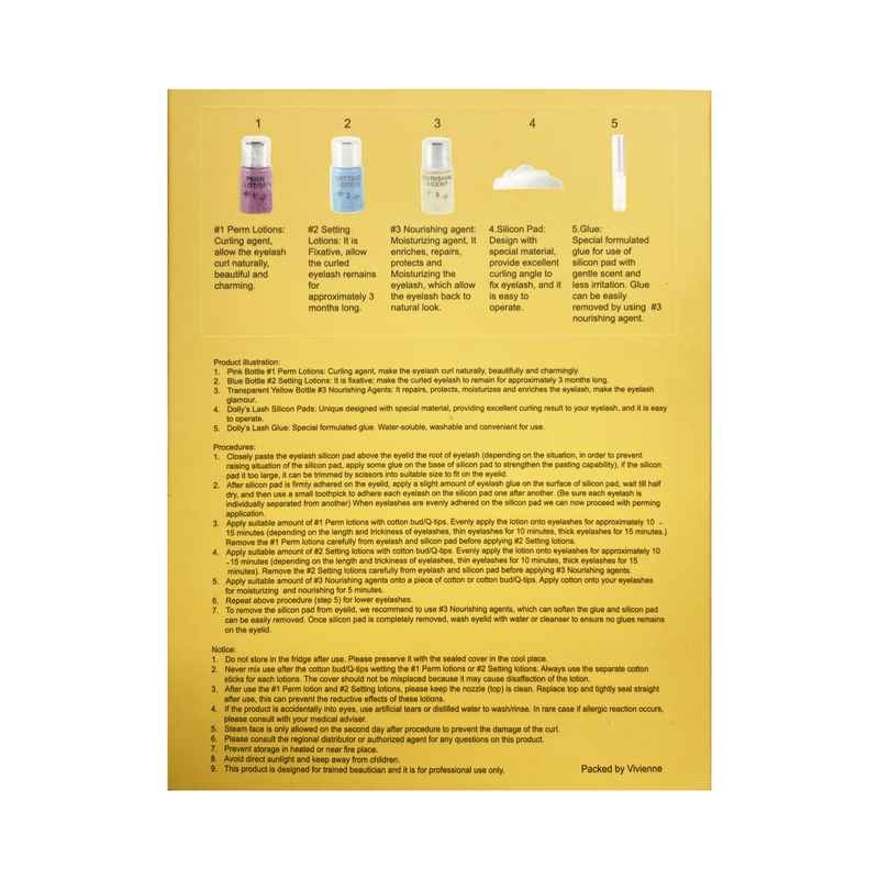 Set for eyelash Bio-Curling "Dolly's Lash"