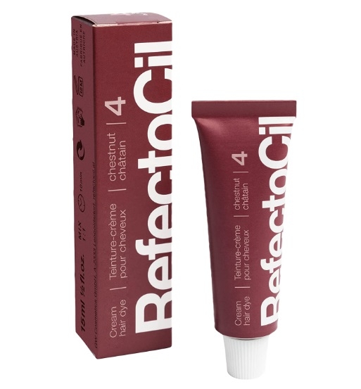 Краска каштановая RefectoCil 4