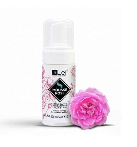 Пенка для очистки и ухода "Mousse Rose" InLei