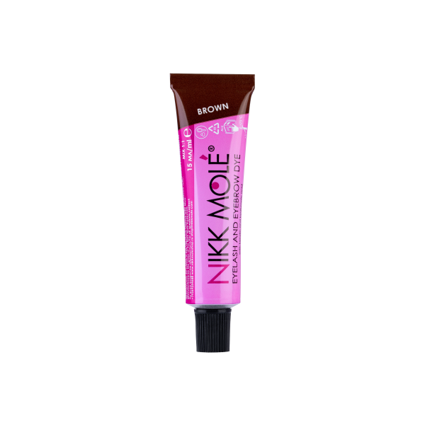 Краска коричневая Nikk Mole