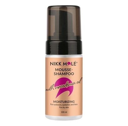 Мусс шампунь с маслом Макадамии Nikk Mole