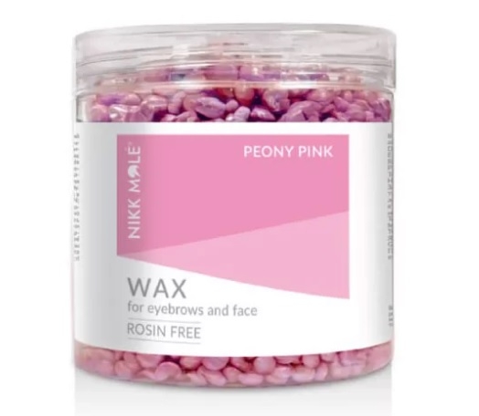 Воск в гранулах для бровей и лица (Peony Pink) Nikk Mole