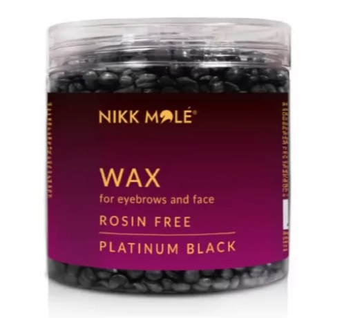 Воск в гранулах для бровей и лица (Platinum Black) Nikk Mole