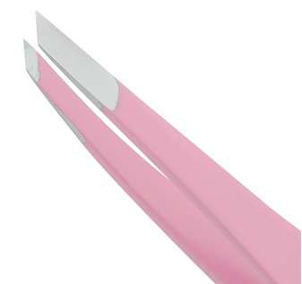 Пинцет для бровей Solinberg G804з, «Peach», (ручная заточка)