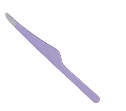 Пинцет для бровей Solinberg G809з, «Lavender» (ручная заточка)