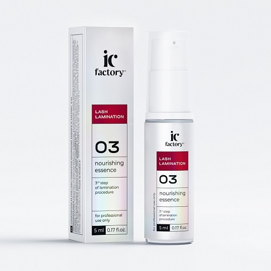 Состав 3 для ламинирования ресниц NOURISHING ESSENCE IC FACTORY