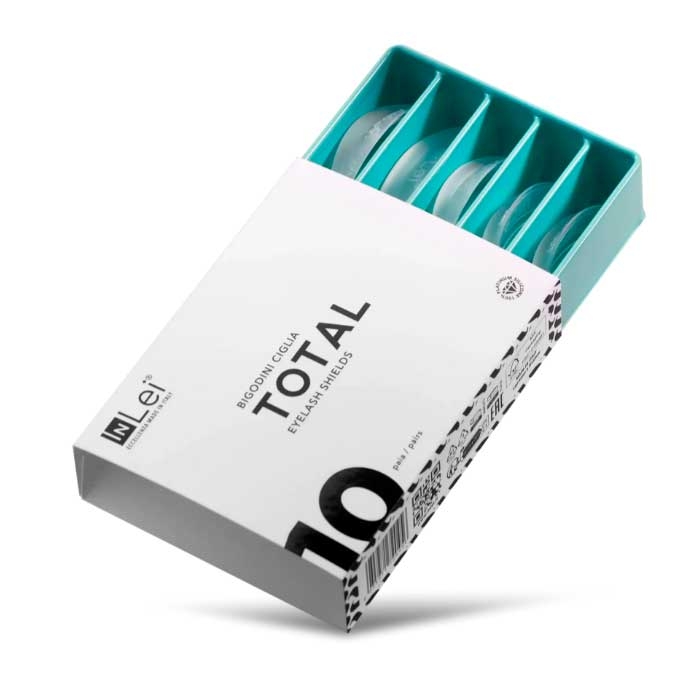"TOTAL 10" - силиконовые бигуди микс 10 размеров InLei