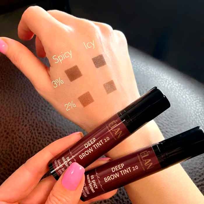 Краска для бровей «Deep Brow Tint 2.0» 05 SPICY warm brown ELAN