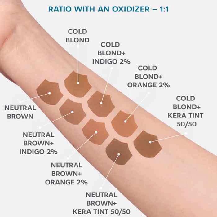 Гель-краска для бровей Neutral Brown ELAN 10 мл.