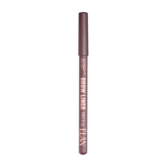 Пудровый карандаш для бровей Brow Liner PRO B 01 medium brown ELAN