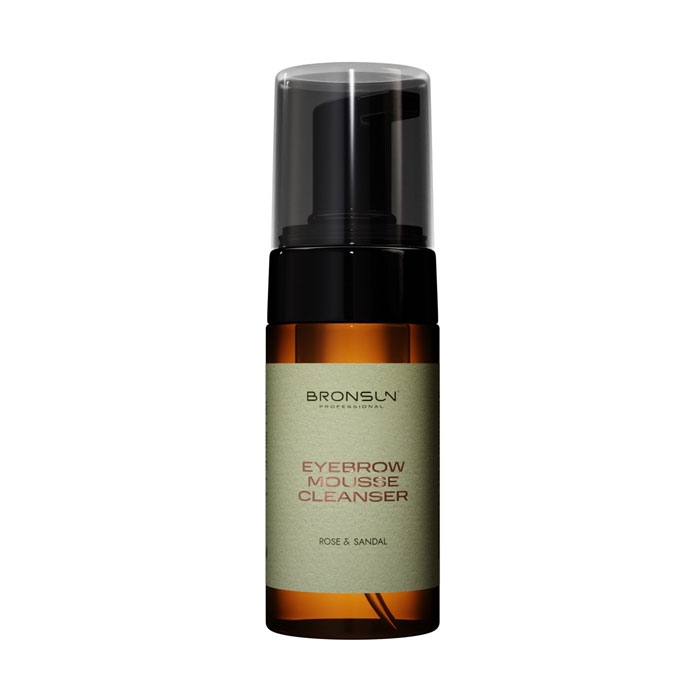 Мусс-пенка для очищения бровей Rose&Sandal BRONSUN