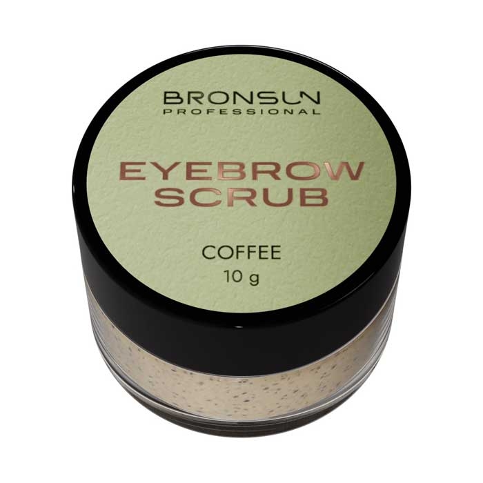 Скраб кофейный для бровей BRONSUN