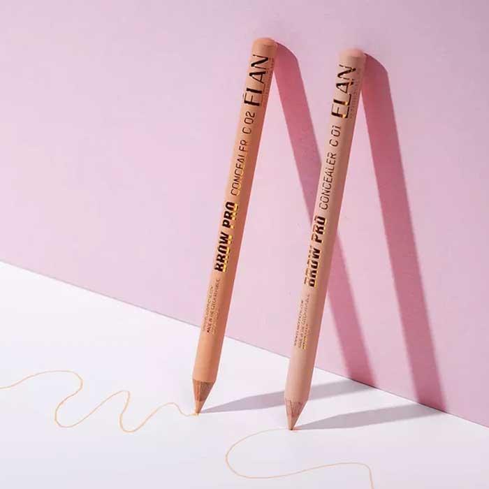 Универсальный консилер-карандаш BROW PRO Concealer C 02 warm nude ELAN
