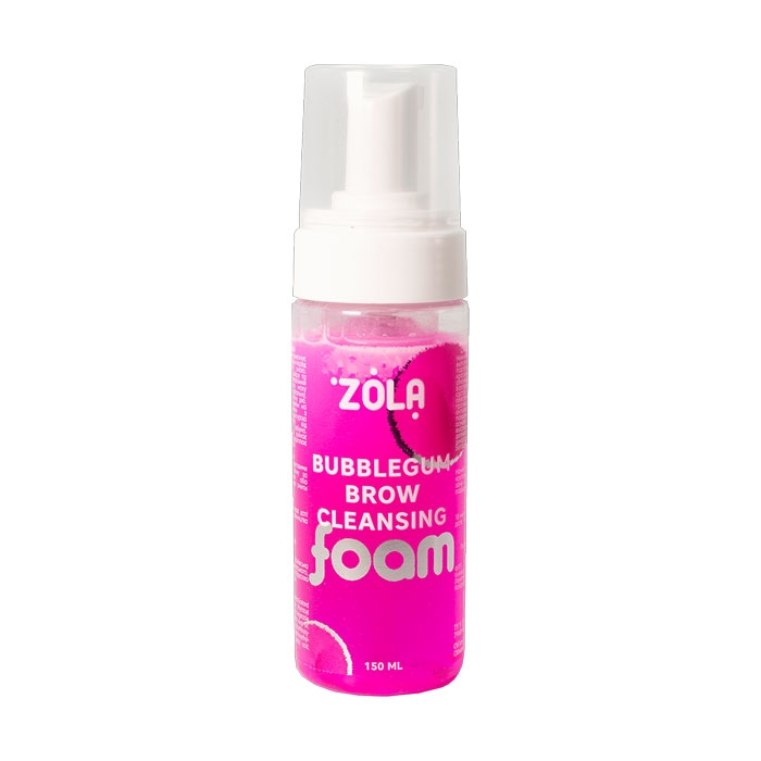 Пенка для бровей очищающая Bubblegum ZOLA 150 мл