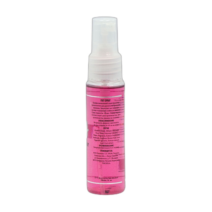 Фиксатор-спрей для макияжа FIXY SPRAY ZOLA