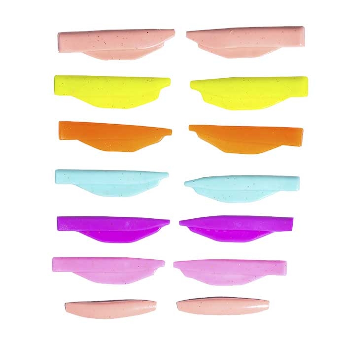 Валики для ламинирования Rainbow L-Curl (2S, 2.5M, 3L, 4XL, 4.5XLL) ZOLA
