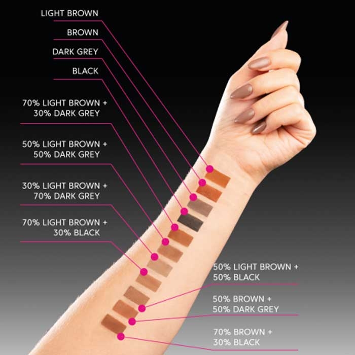 Краска для бровей и ресниц TATTOO TINT Black ZOLA