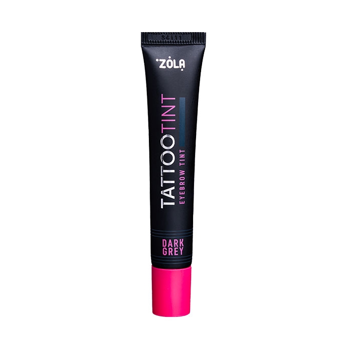 Краска для бровей и ресниц TATTOO TINT Dark Grey ZOLA