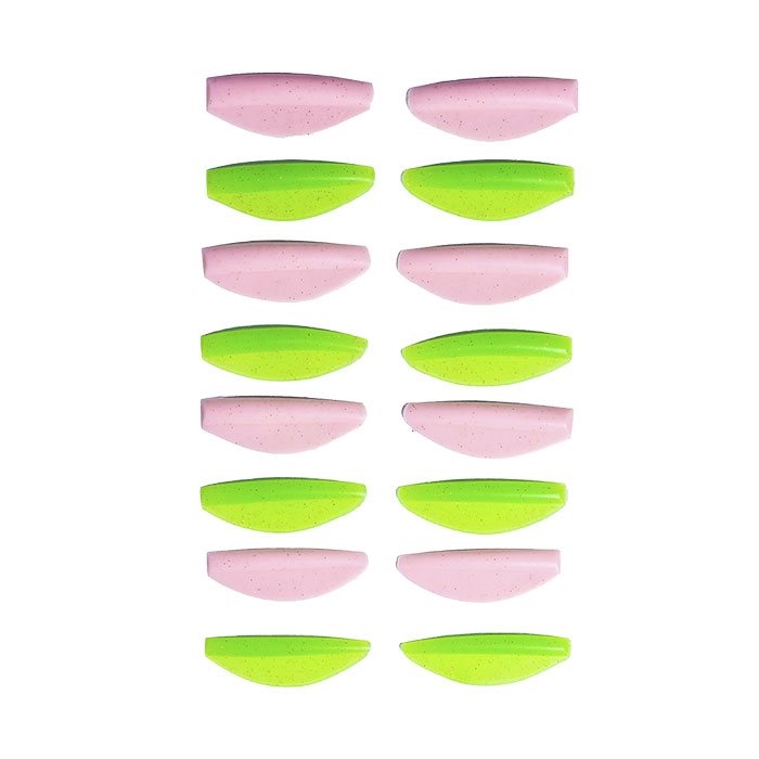 Валики для ламинирования Round Curl Pink & Green (S, S1, M, M1, L, L1, XL, XL1) ZOLA