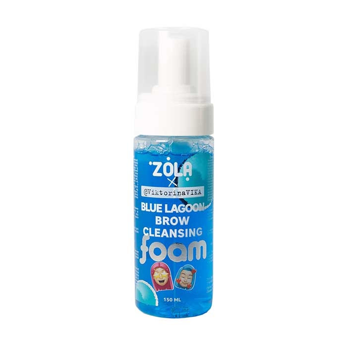 Пенка для бровей очищающая BLUE LAGOON 150 мл ZOLA