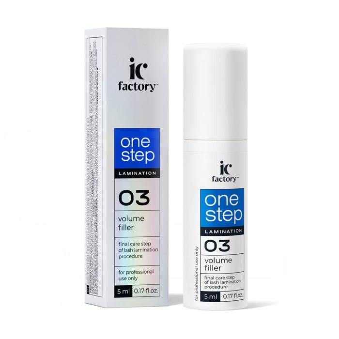 Состав 3 для ламинирования ресниц ONE STEP VOLUME FILLER IC FACTORY