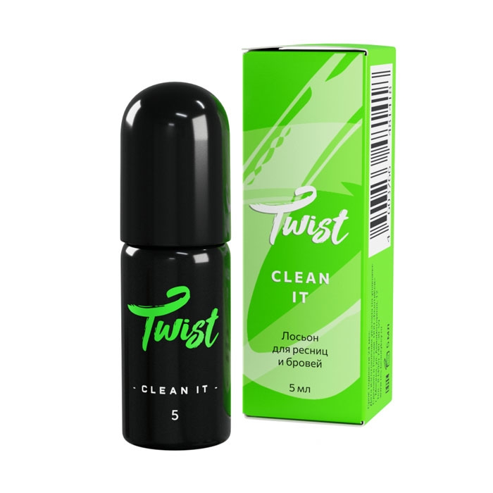 TWIST CLEAN IT — средство для очищения ресниц после ламинирования 5 мл