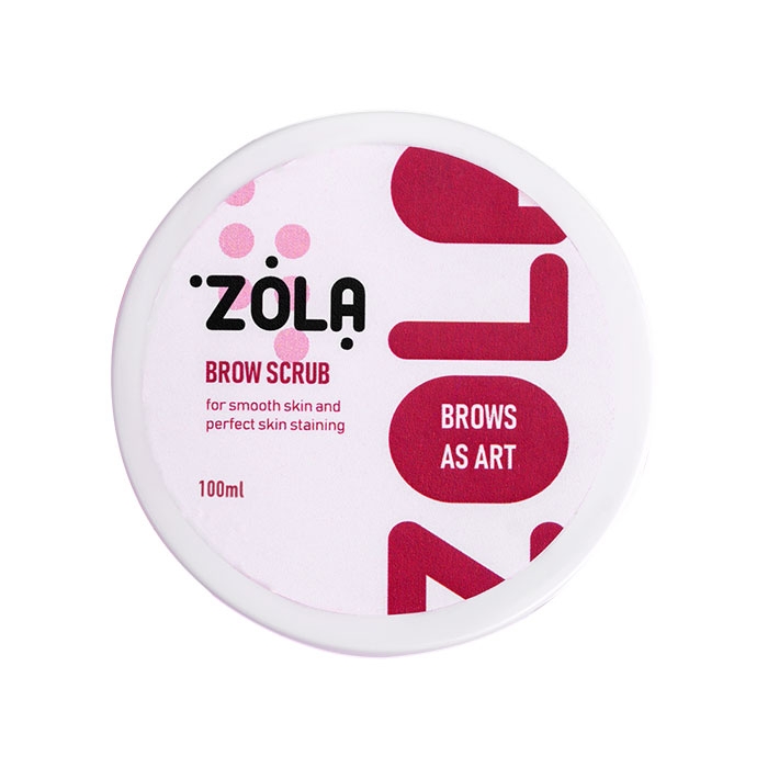 Скраб для бровей ZOLA 100 мл