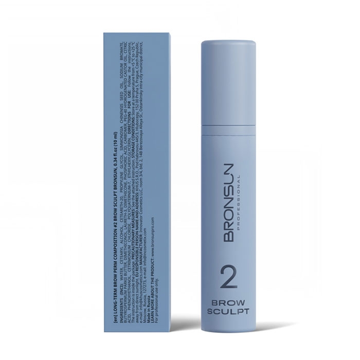 Состав 2 для долговременной укладки бровей BROW SCULPT BRONSUN