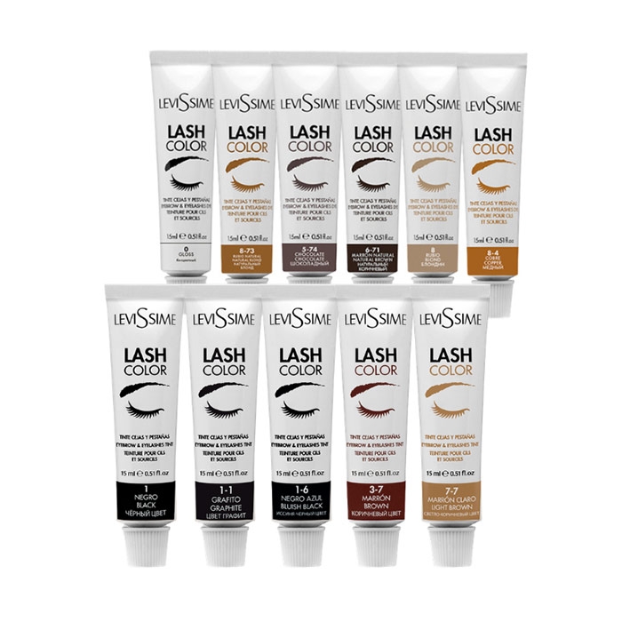 LeviSsime Краска для бровей и ресниц Lash Color