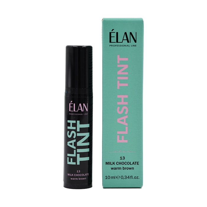Система прямого окрашивания бровей "FLASH TINT" Milk Chocolate ELAN 10мл.