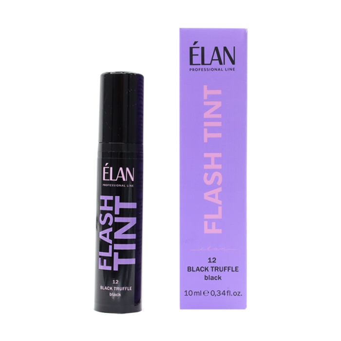 Система прямого окрашивания бровей "FLASH TINT" Black Truffle ELAN 10мл.