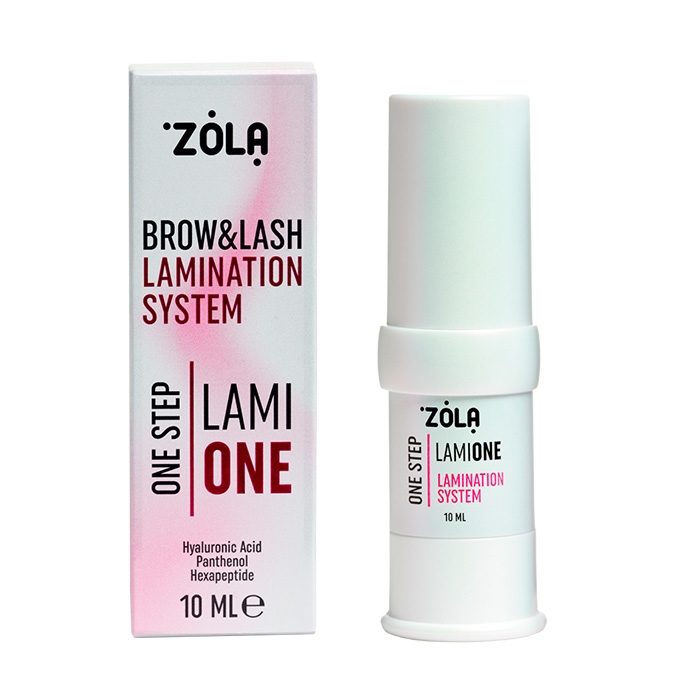 Моносистема для ламинирования бровей и ресниц LAMIONE ONE STEP ZOLA 10 мл.