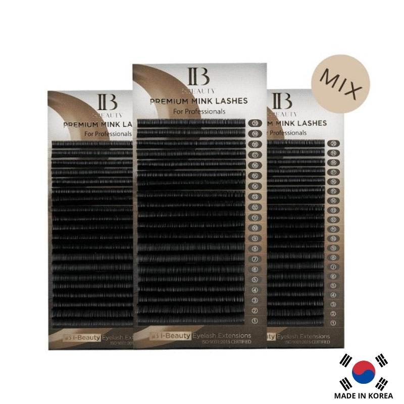iBeauty Lash MIX L - Загиб 20 линий