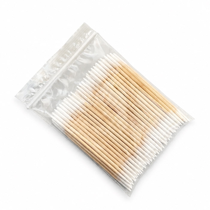 Thuya Ultra-Fine Cotton Micro Sticks, 100 pcs