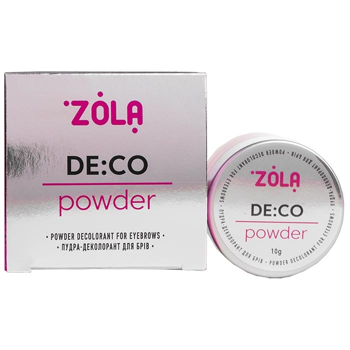 Пудра-деколорант для бровей DE:CO Powder ZOLA 10 г.