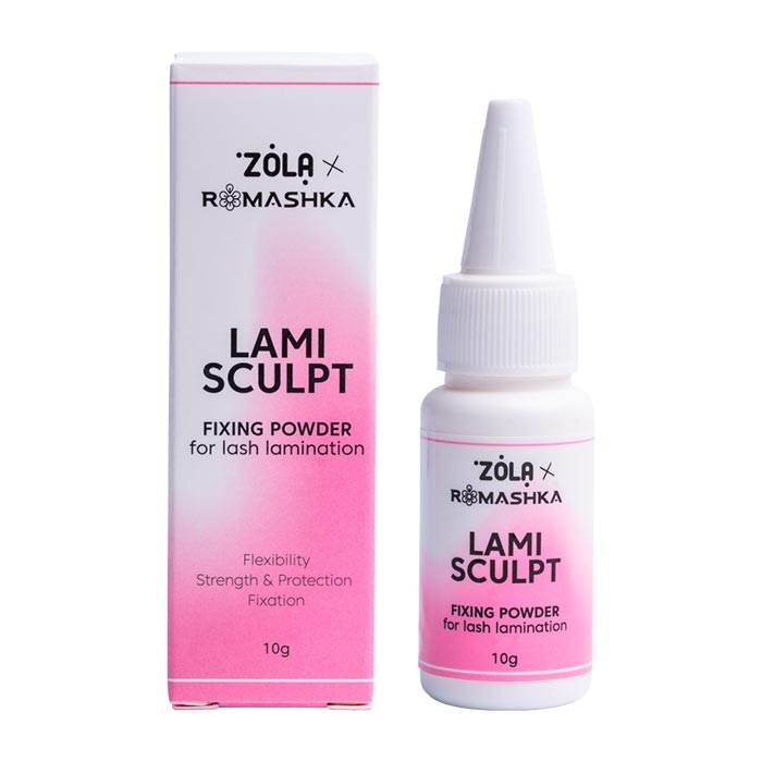 Фиксирующая пудра для ламинирования ресниц LamiSculpt ZOLA x Romashka 10 г.