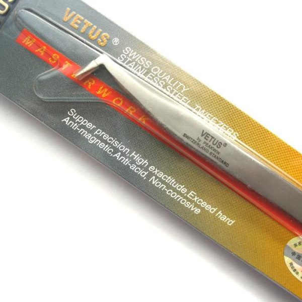 Пинцет Vetus Mega Volume 6A-SA